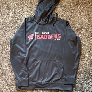 Wisconsin Badgers Black Hoodie